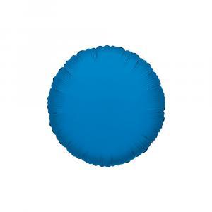 Palloncino  tondo blu 18" - 45cm. 1pz