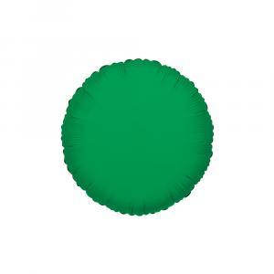 Palloncino  tondo verde smeraldo 18" - 45cm. 1pz