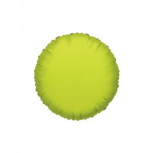 Palloncino  tondo verde lime 18" - 45cm. 1pz