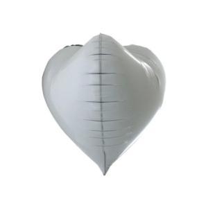 Palloncino  cuore bianco supershape 26" - 66cm. 1pz