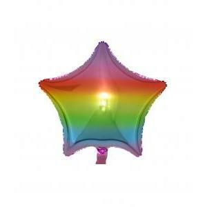 Palloncino  stella multicolore 19" - 48cm. 1pz