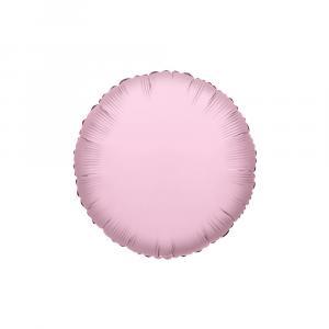 Palloncino  tondo rosa baby 18" - 45cm. 1pz