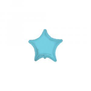 Palloncino  stella celeste baby microshape 4" - 10cm. 1pz