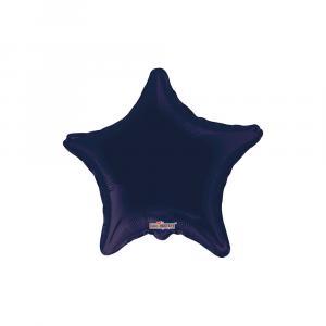 Palloncino  stella blu navy 18" - 45cm. 1pz