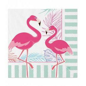 20 tov.i cm.33x33  flamingo party
