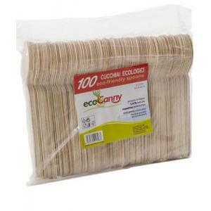 Eco cucchiai legno betulla 100 pz