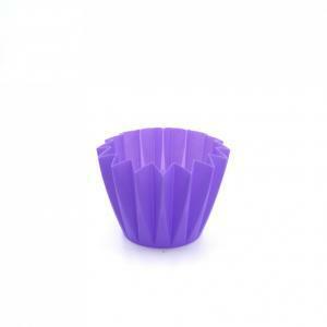 Porta vaso lavanda plissettato diametro 10-11cm s/20, 1pz.