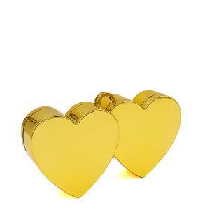 Pesetto per palloncini cuore oro