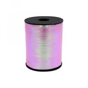 Nastrino iridescente rosa  5 mm x 455m. 1pz