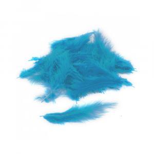 Piume celeste - light blue feathers. 100pz/pcs