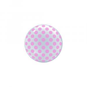 Deco b-loon 10" pois  stampa rosa 5 pz