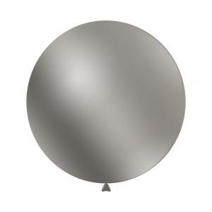 Palloncino metal. per decorazione 40" - 100cm argento 68