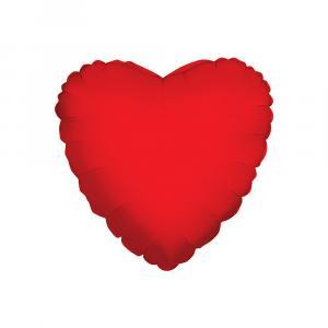 Palloncino  cuore rosso 24"-60cm. 1pz