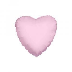 Palloncini  cuore rosa chiaro 18"-45cm. 50pz
