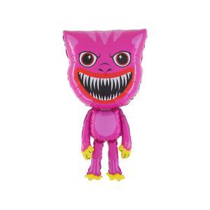 Palloncino monster fucsia supershape 39in-98cm. 1pz