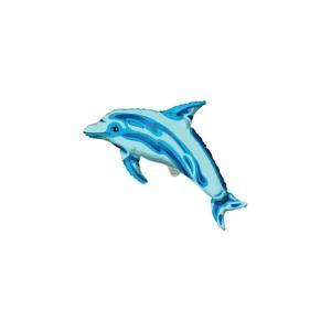 Palloncini  sagoma delfino blue 12"-30cm. 5pz