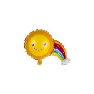 Palloncini  sagoma arcobaleno e sole 12"-30cm. 5pz