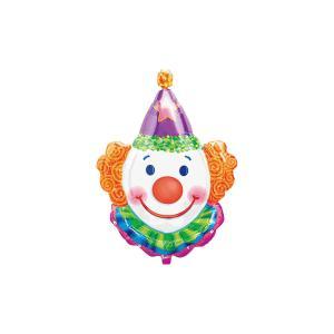 Palloncino  clown head  22"-55cm. 1pz