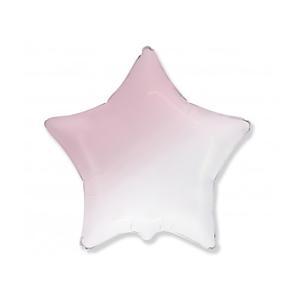 Palloncino  stella rosa baby sfumato 32"-81cm. 1pz