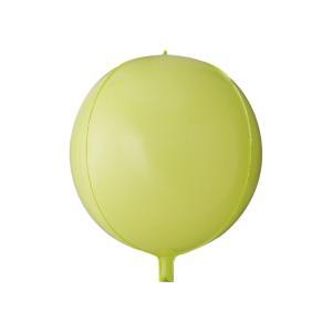 Palloncino sferico verde macaron 22inc-55cm, 1pz.