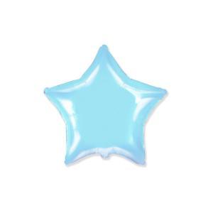 Palloncino a forma di stella celete 18" - 45cm. 1pz