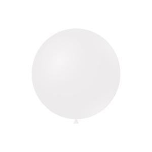 Palloncini soft line bianco pastello 18"-46cm. 20pz