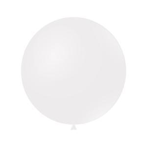 Palloncini soft line bianco pastello 36"-91cm. 5pz