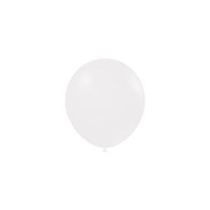Palloncini soft line bianco pastello 5inc-13cm, 100pz.