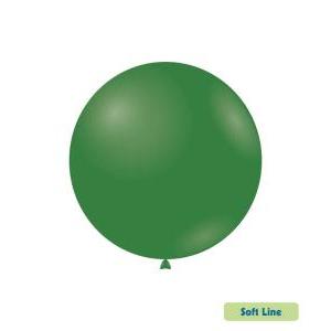 Pall. soft line pastello 18" - 46cm verde foresta 134 20pz