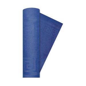 Tovaglia di carta a rotolo damascata 1,2x7m colore blu royal , 1pz.