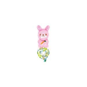 Palloncini  bracciale coniglio rosa 11"-27cm. 5pz
