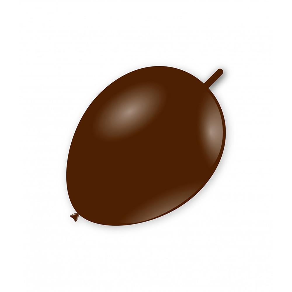 rocca fun factory palloncini link marrone cioccolato pastello da 33cm. 100pz