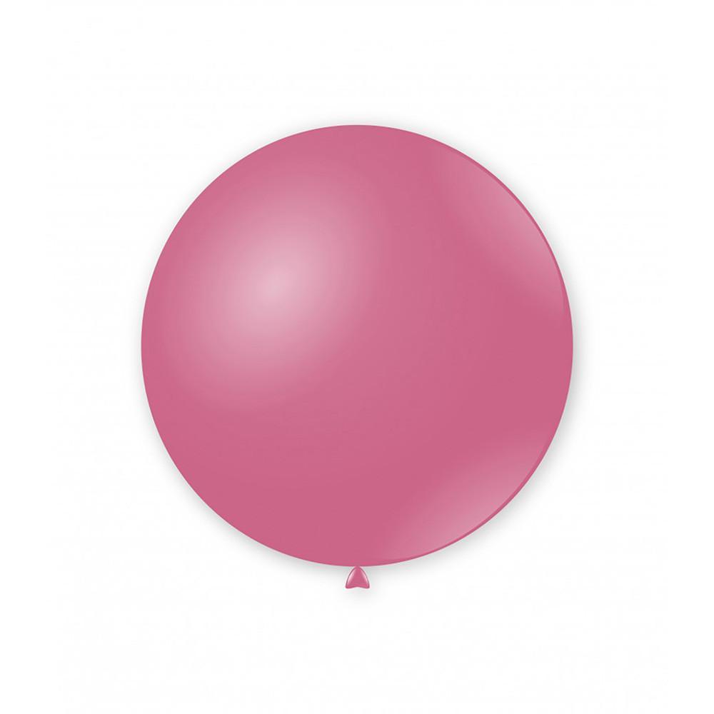rocca fun factory palloncino colore rosa pastello da 55cm. 1pz