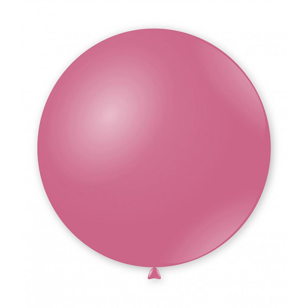 rocca fun factory palloncino colore rosa pastello da 121cm. 1pz