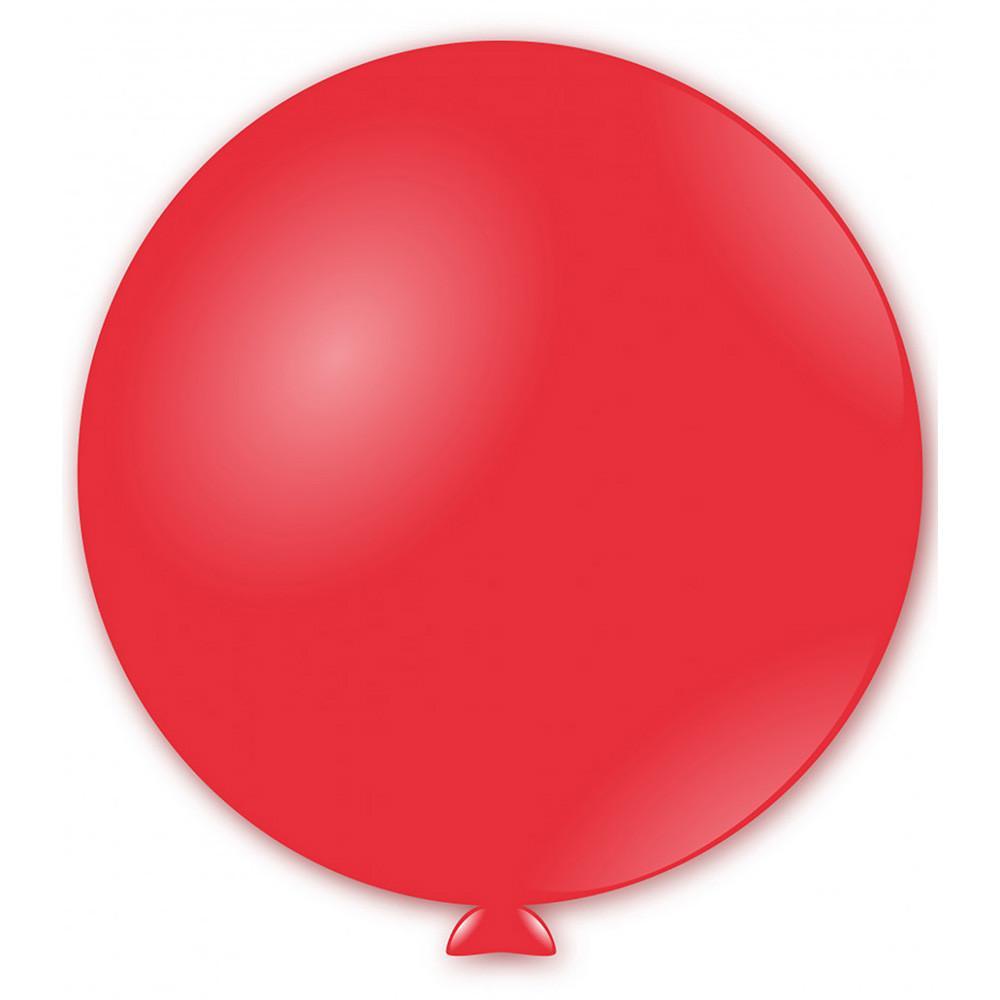rocca fun factory palloncino collo largo per prestigiatori rosso chiaro pastello da 180cm. 1pz