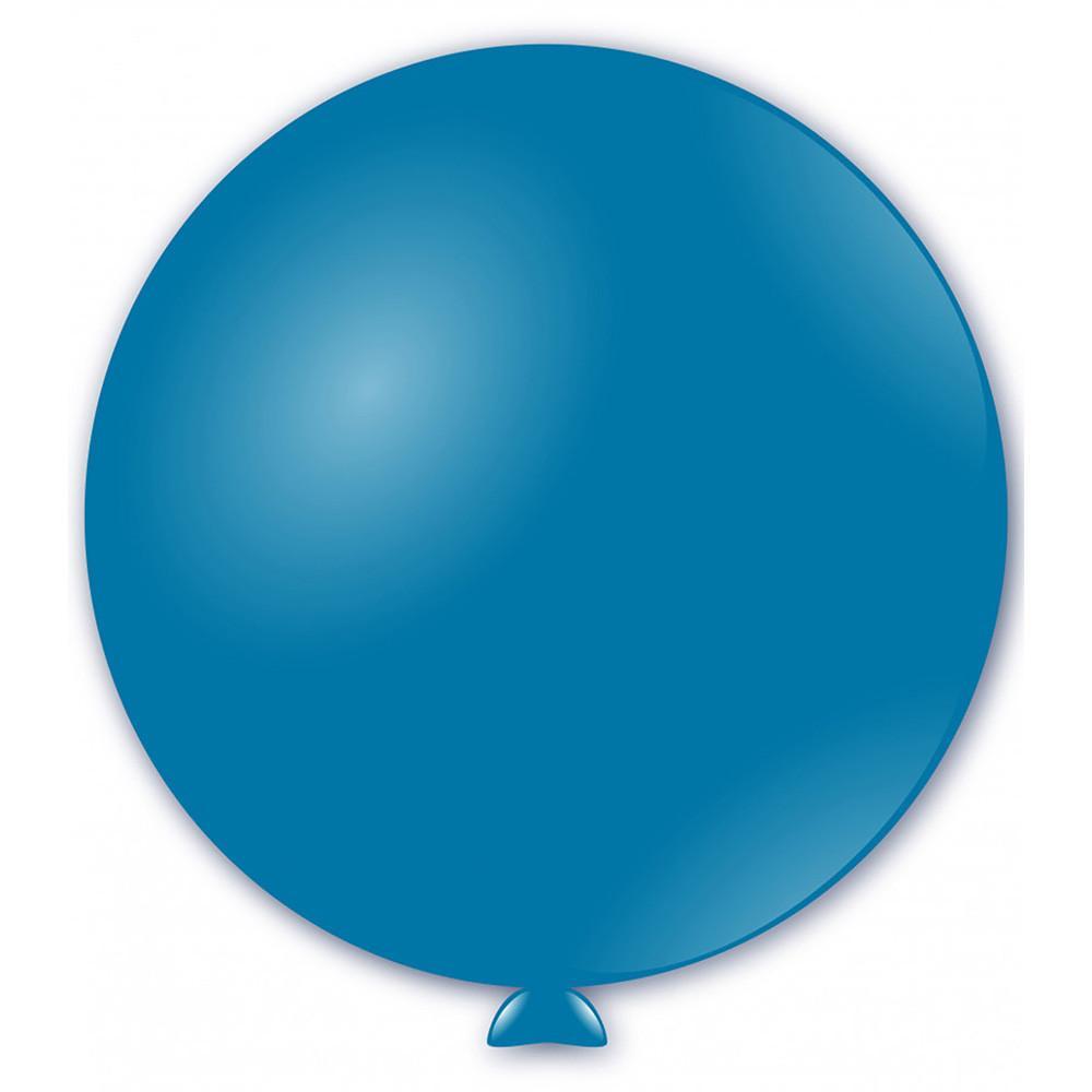 rocca fun factory palloncino collo largo per prestigiatori blu royal pastello da 180cm. 1pz