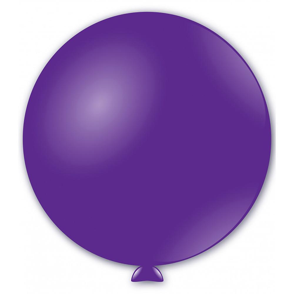 rocca fun factory palloncino collo largo prestigiatori viola pastello da 180cm. 1pz