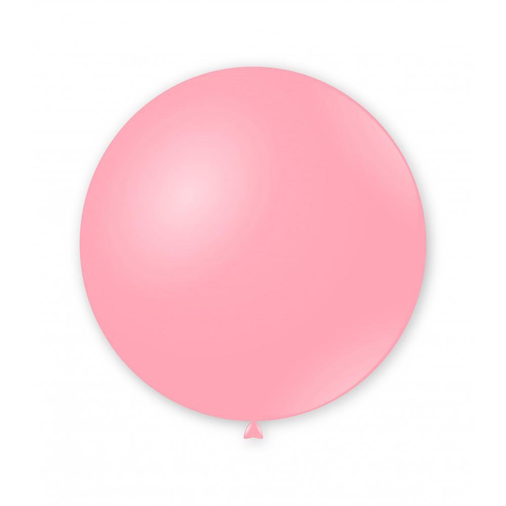 rocca fun factory palloncino colore rosa shocking pastello da 83cm. 1pz