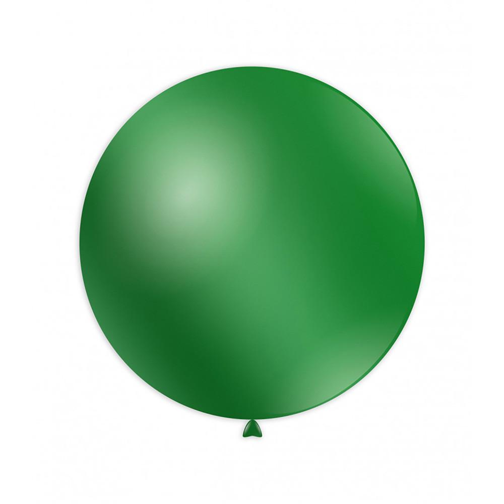rocca fun factory palloncino colore verde chiaro metallizzato da 83cm. 1pz
