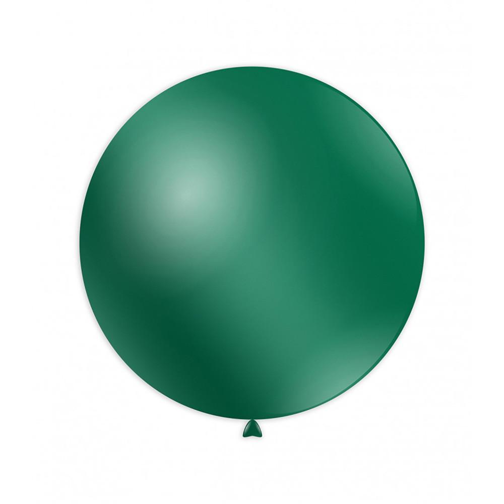 rocca fun factory palloncino colore verde scuro metallizzato da 83cm. 1pz