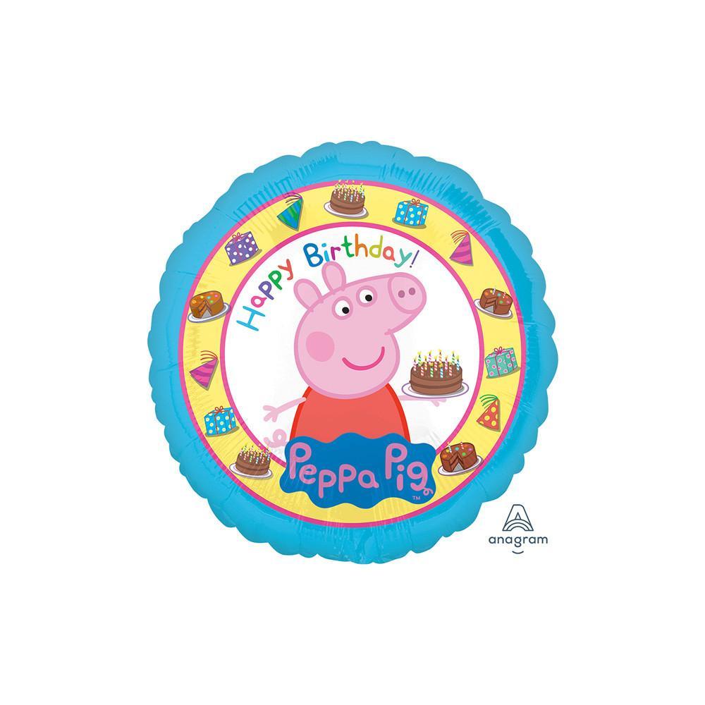 anagram palloncino anagram peppa pig happy birthday  standardshape 18