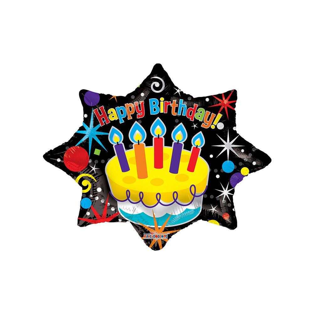 kaleidoscope palloncino kaleidoscope happy birthday party explosion 28