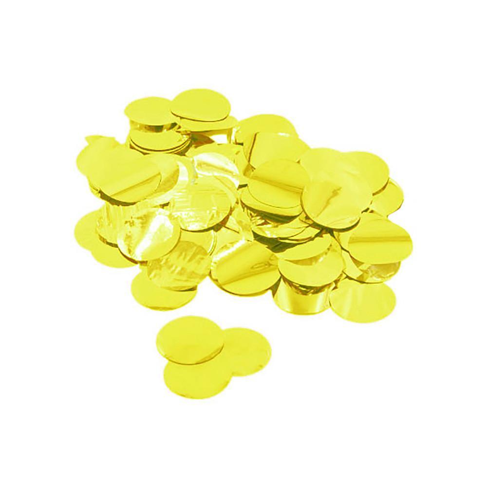 50 palloncini gialli metallizzati