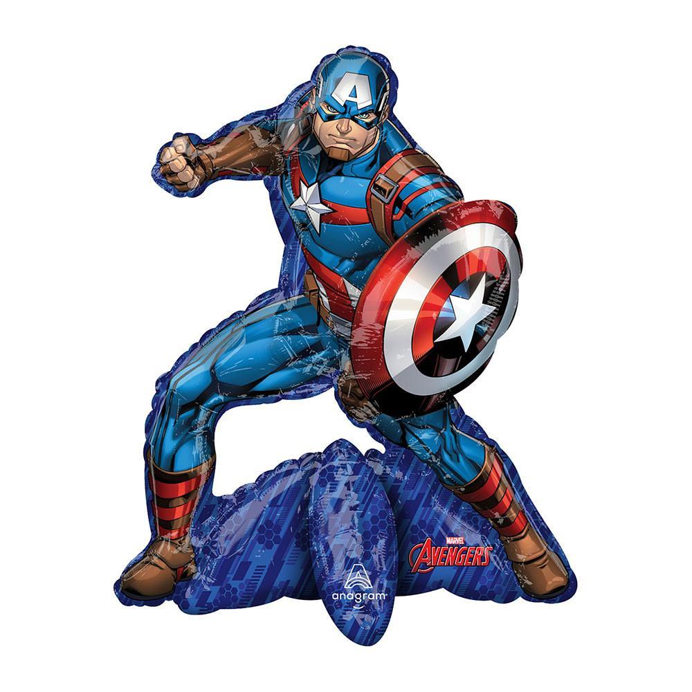 anagram palloncino anagram captain america the avengers airloonz 22