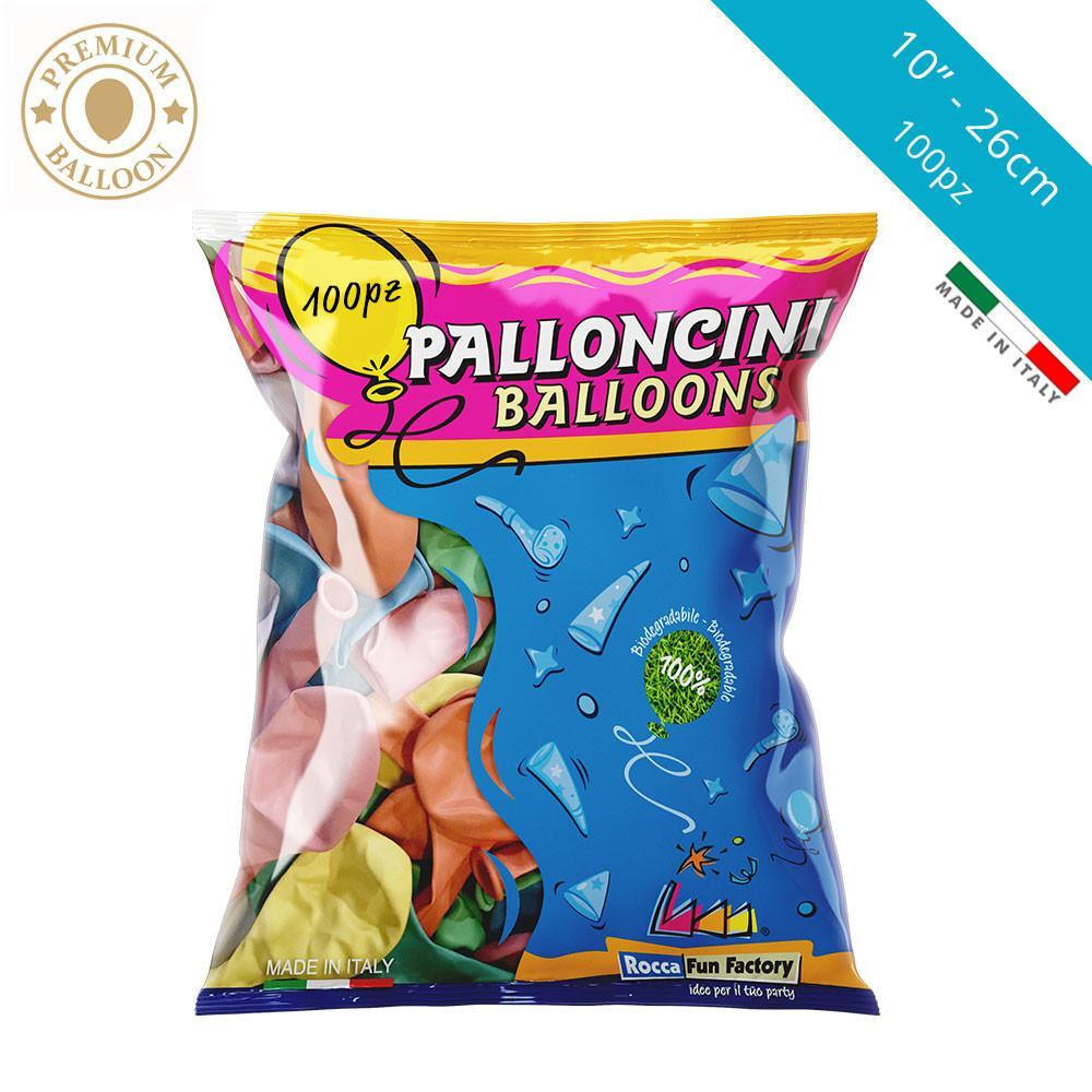 cl palloncini colori assortiti macarons g90 10