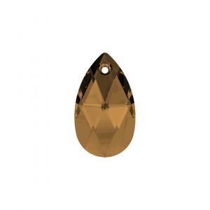 Pearshaped 6106 mm 22,0 crystal bronzshade