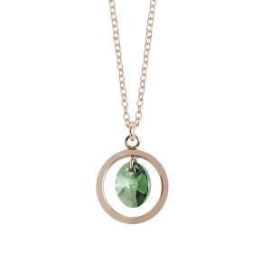 Collar con cristal erinite