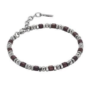Brazalete con decoraciones de hematita cobriza