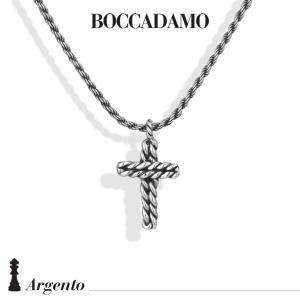 Collar con crucifijo de cuerda