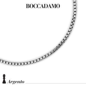 Collar cadena veneciana semi redonda grande